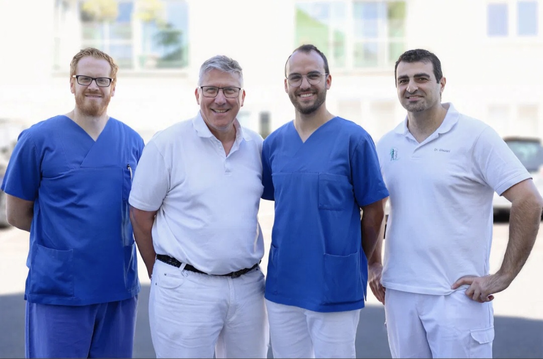 Dr.Kleemann und Team Dr.Rampoldt, Dr.Sotke,Dr.Kleemann und Dr.Ghazari